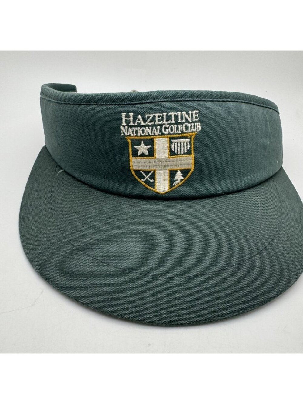Hazeltine National Golf Club Imperial Headwear Visor Adjustable Green Golf Hat